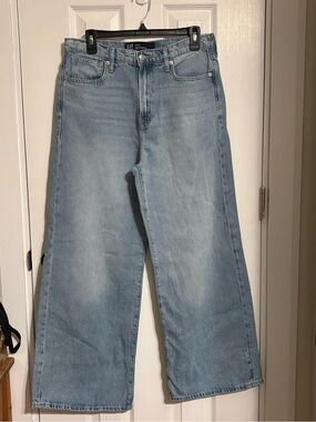GAP Light Wash Wide Leg Jeans